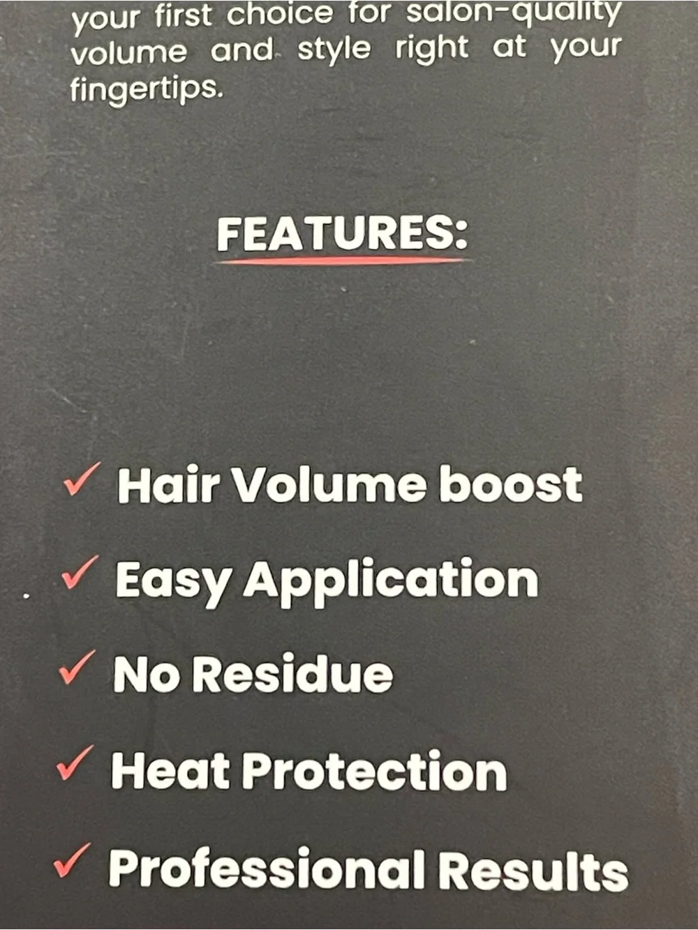 The FAB Mattifying & Volumizing Hair Styling Powder 11/2027